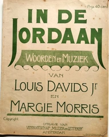 Davids, Louis & Margie Morris: - In de Jordaan.