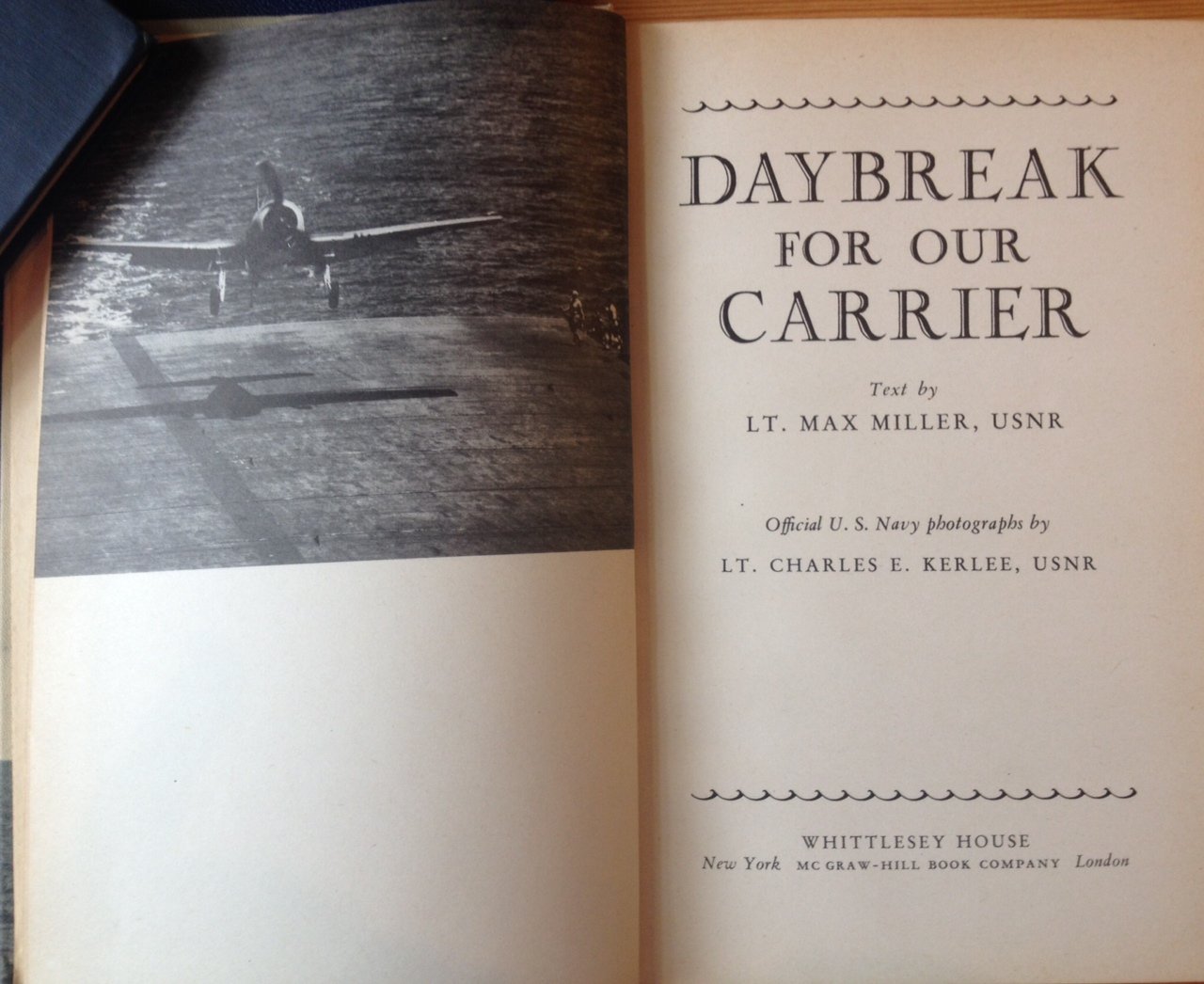 Miller, Max. Lt. USNR. - Daybreak for our carrier
