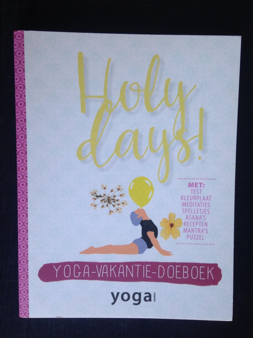  - Holidays! Yoga-vakantie-doeboek