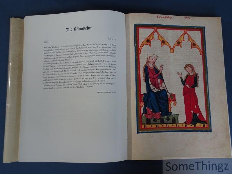 Walther, Ingo F. (Hrsg.) - Sämtliche Miniaturen der Manesse-Liederhandschrift.