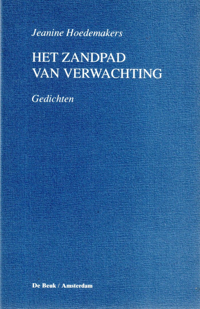 Hoedemakers, Jeanine - Het zandpad van verwachting