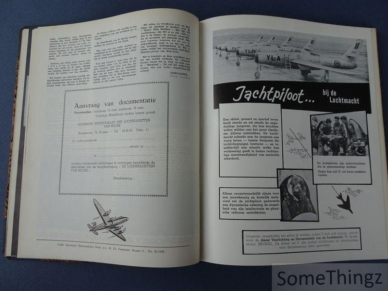 N/A. - Dienst voor voorlichting en documentatie van de Luchtmacht. - Luchtmacht in Vogelvlucht. Driemaandelijks tijdschrift van de Belgische Luchtmacht. [11 afleveringen.]