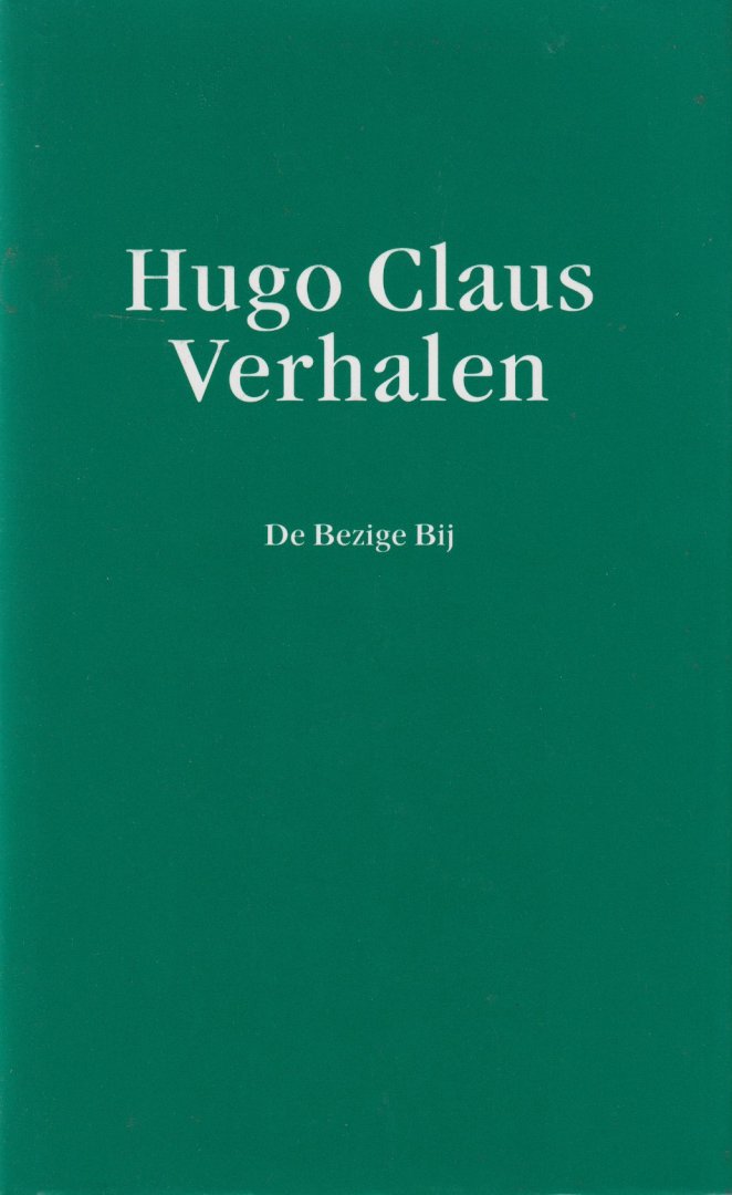 Claus, Hugo - Verhalen