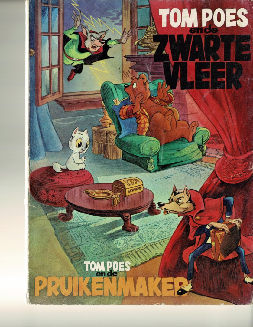 Toonder,Marten - Tom Poes en de zwarte vleer/Tom Poes en de pruikenmaker