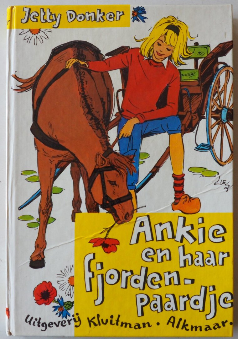 Donker, Jetty; Illustrator : Veenhoven, Lies - Ankie en haar Fjordenpaardje