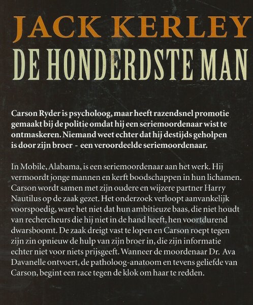 Kerley, Jack - De Honderdste man