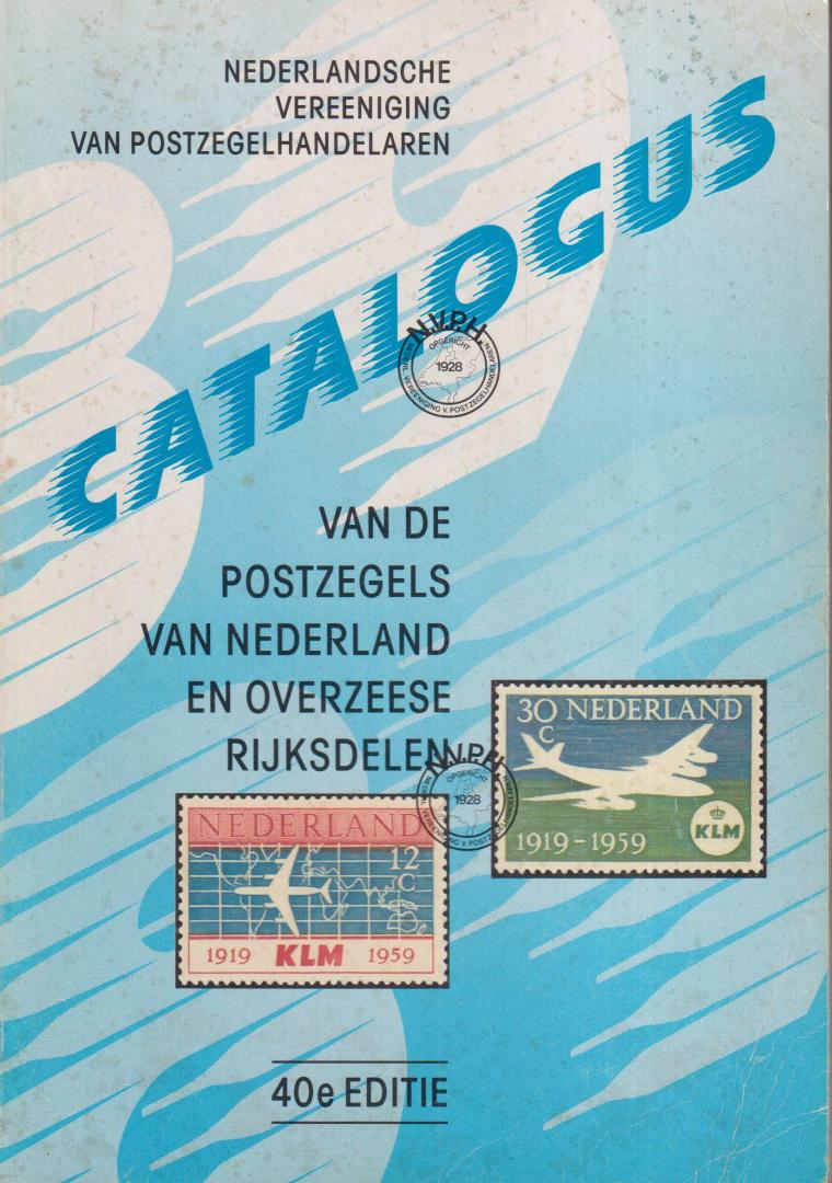 Nederlandsche vereeniging van postzegelhandelaren - Catalogus van de postzegels van Nederland en overzeese rijksdelen - 1989