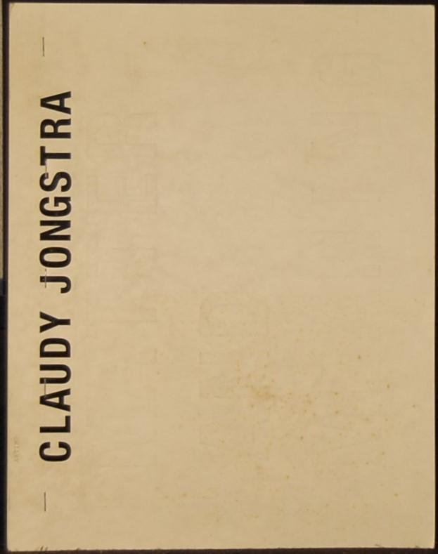 JONGSTRA, Claudy. - Matter and Meaning