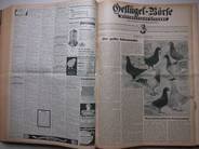  - Geflügel - Börse. Westdeutsche Ausgabe. Organ des Bundes deutscher Rassegeflügelzüchter. 1959, 1960, 1961.