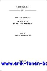 L.M. De Rijk (ed.); - Johannes Buridanus: Summulae: De praedicabilibus,