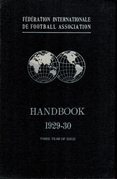 Hirschman, C.A.W. - FIFA Handbook 1929-30