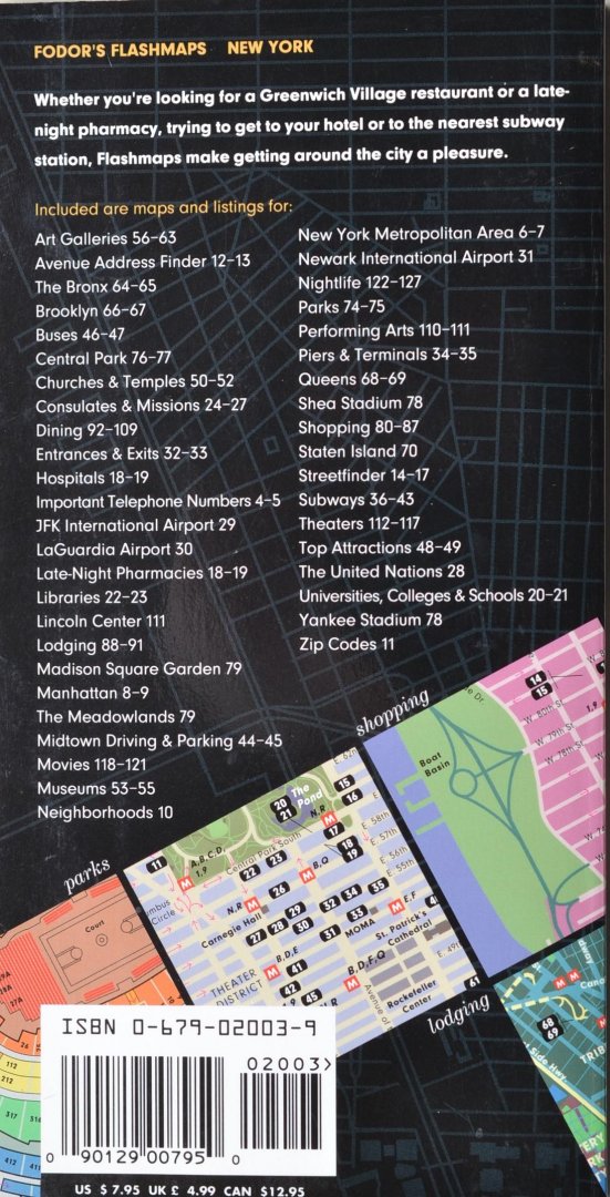 Brown, Suzanne - New York - Fodor'sFlashmaps - the guide to find it all