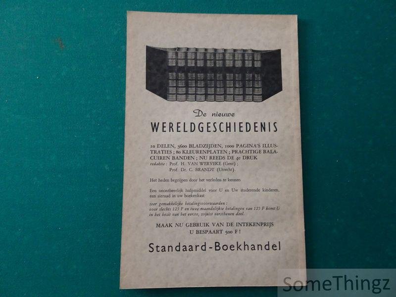 P.J. Meertens en K.C. Peeters (red.) - Volkskunde. Driemaandelijks tijdschrift voor de studie van de volksleven. 64e jaargang - 1964, nr. 4.