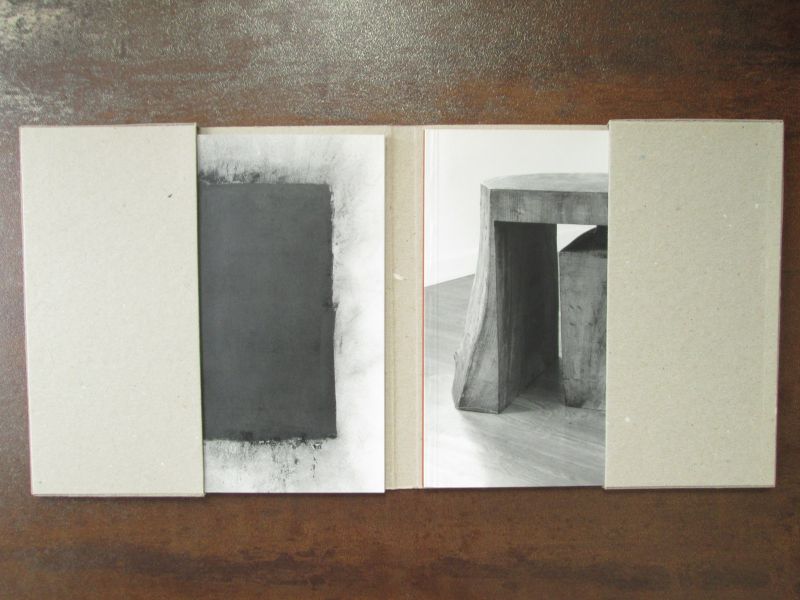 David Nash - Line of cut ; Elements of drawing; beide titels in grijs kartonnen omslag; prijs is voor 2 titels bij elkaar,  met de omslag