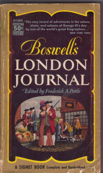 Pottle, Frederick A. (ed.) - Boswell's London Journal (1762-1763)
