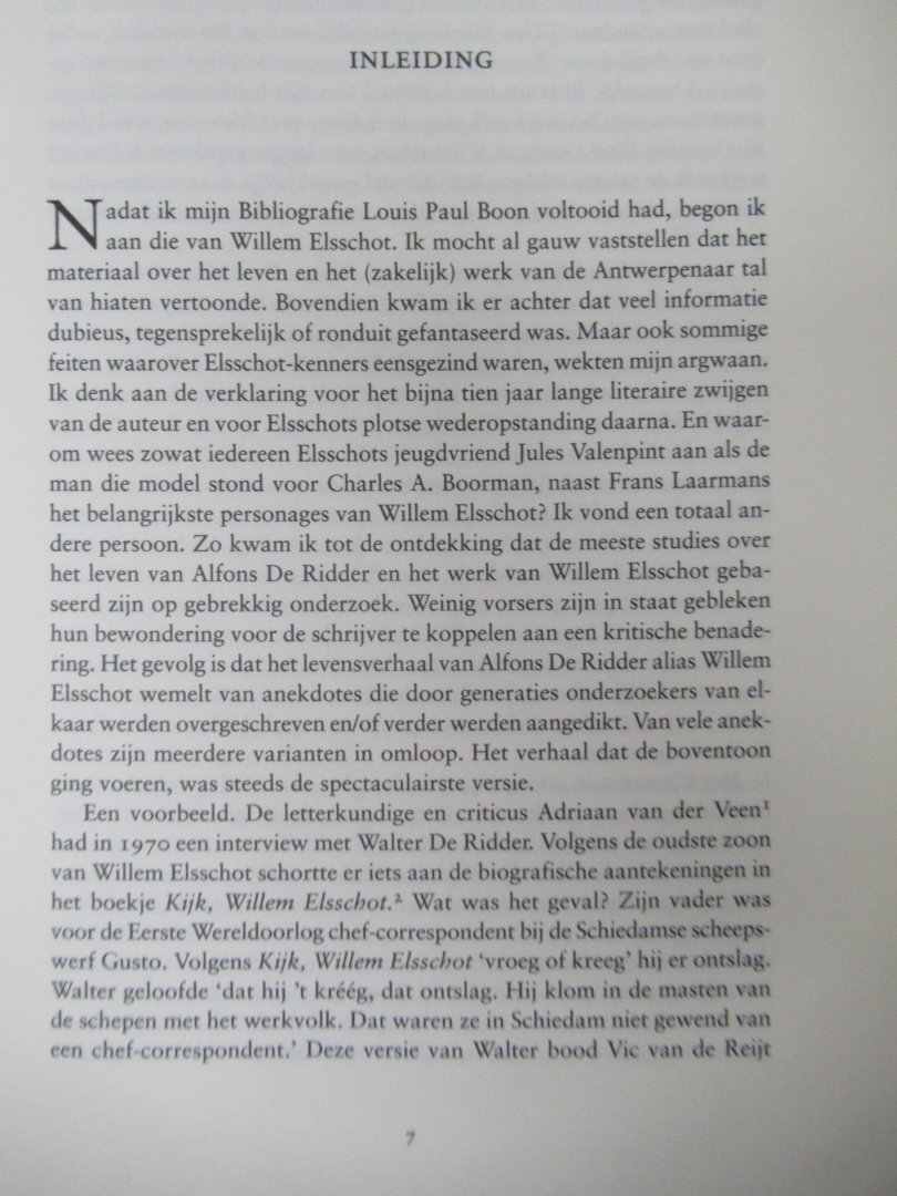 Hattem, Jan van - Willem Elsschot. Mythes bij het leven. Een biografie