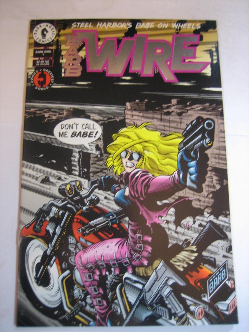 Peter Ford - Barb Wire steel harbor's babe on wheels