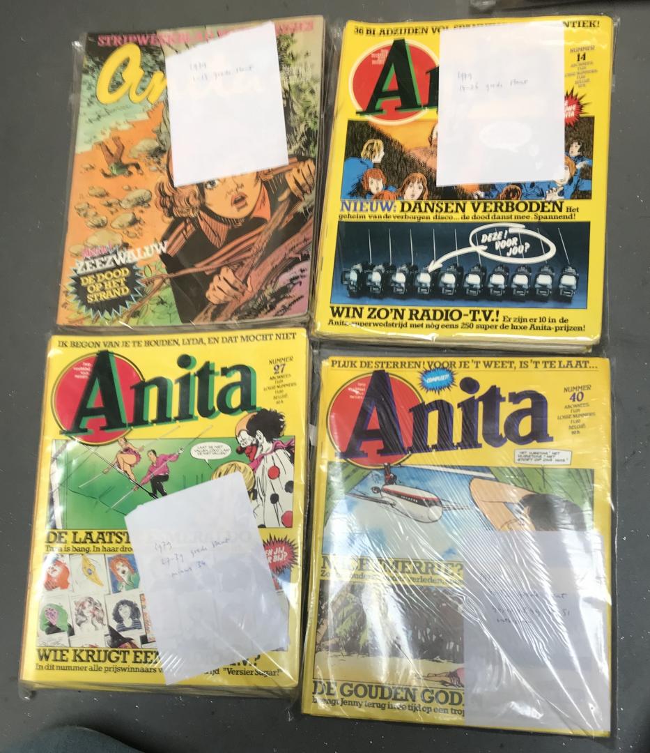 z.a. - Stripblad Anita bijna complete jaargang 1979 in goede staat (45 losse nummers)