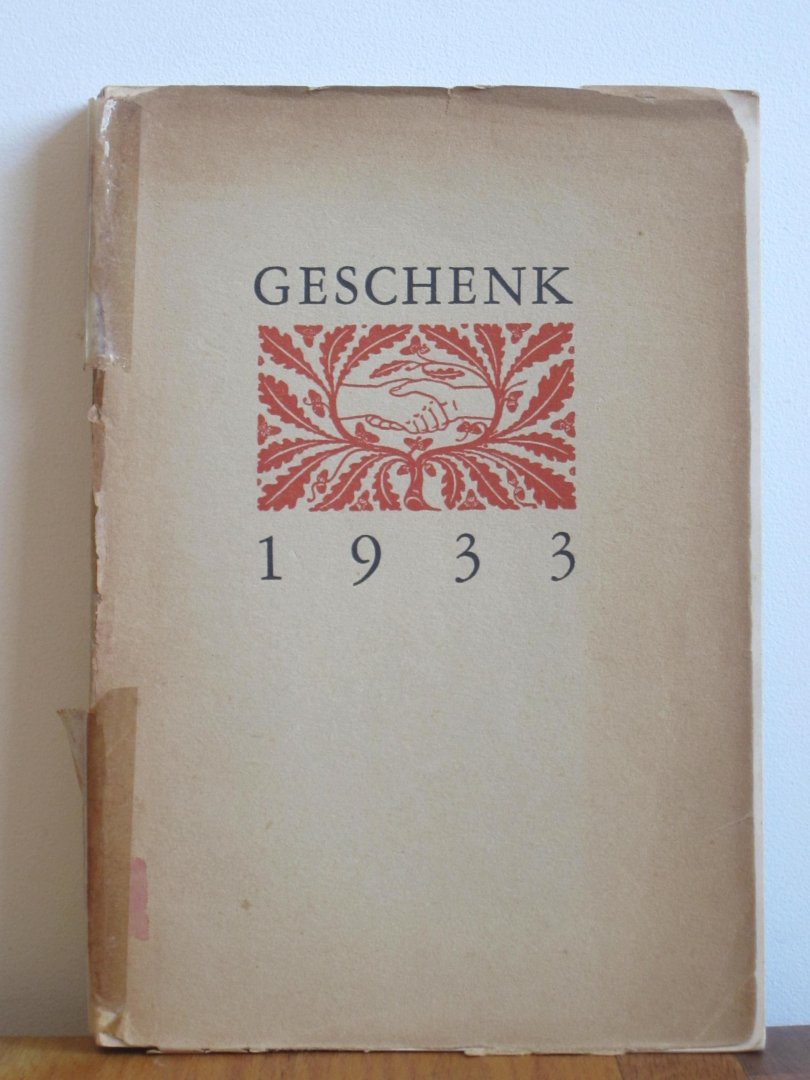 Diversen - Geschenk 1933
