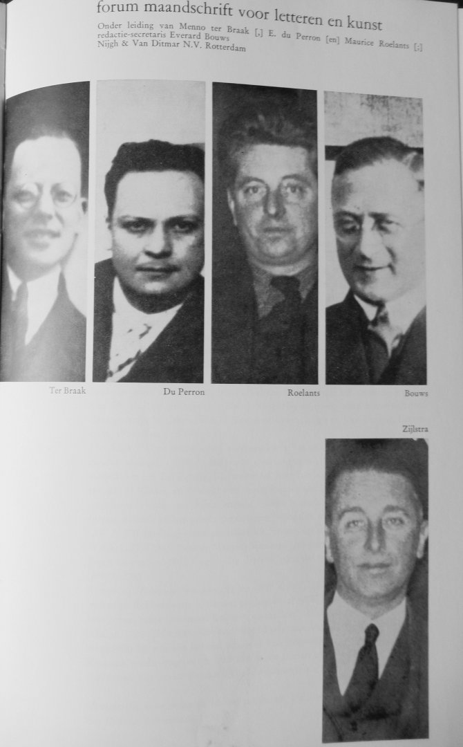  - Forum  1932, 1933, 1934 en 1935