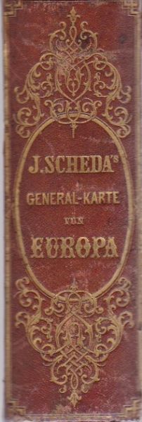 Scheda, Joseph - General-Karte von Europa in 25 Blättern