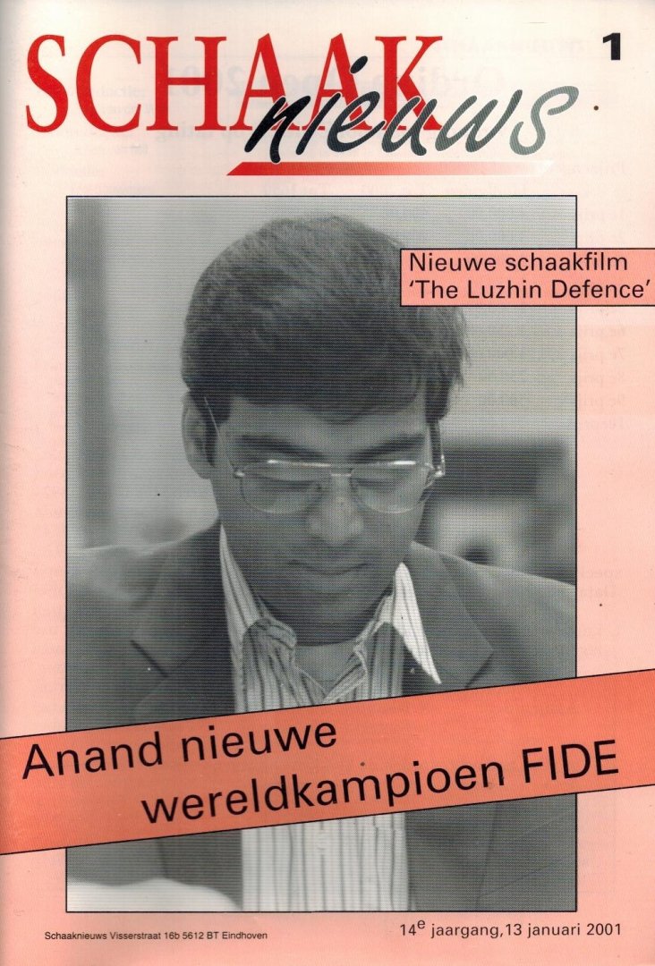 John van der Wiel - Schaaknieuws Losse Nummers