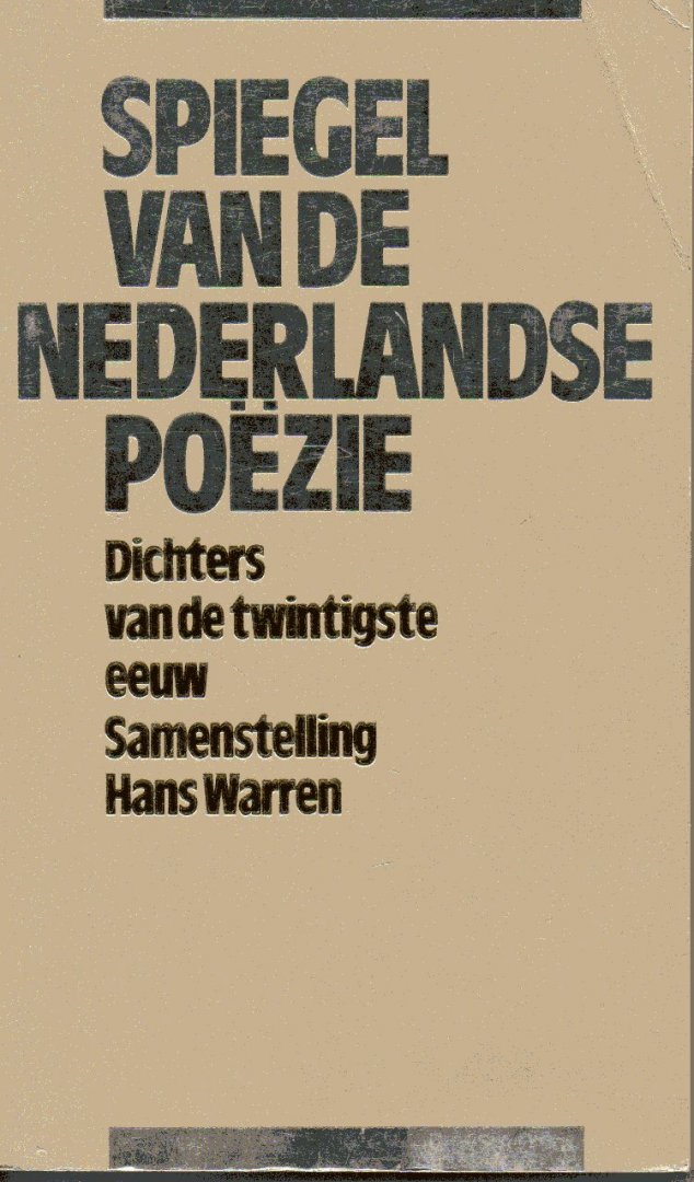 Warren, Hans red. - Spiegel van de Nederlandse poesie