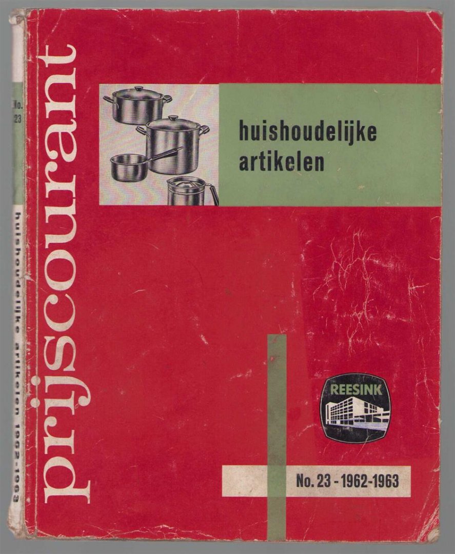 Catalog of household items and tools - Huishoudelijke artikelen 1962 - 1963