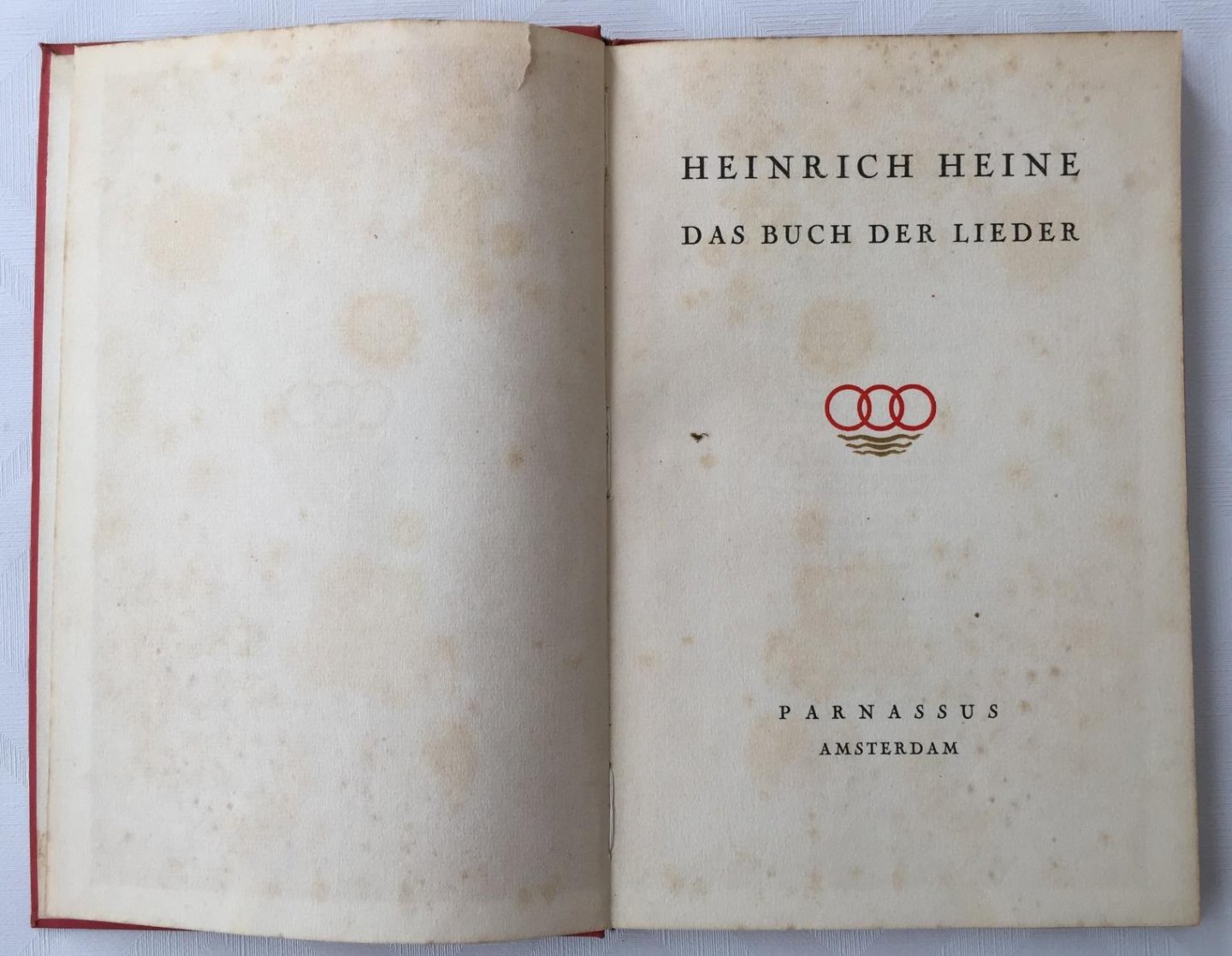 Heine, Heinrich, - Das Buch der Lieder