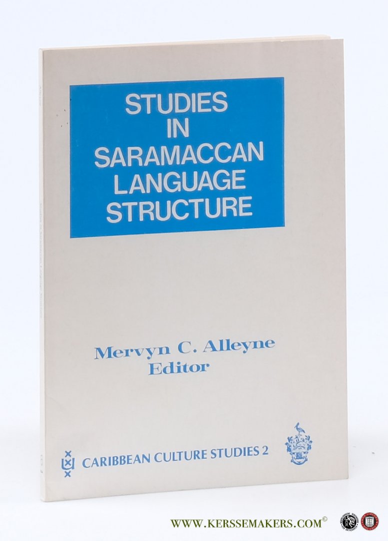 Alleyne, Mervyn C. - Studies in Saramaccan Language Structure.