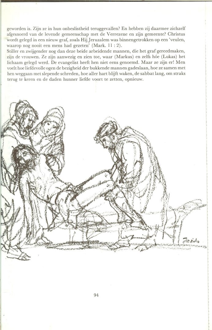 Bouma Hans met illustraties van Otto Dicke - Hij is opgewekt - Een boek voor passie en Pasen