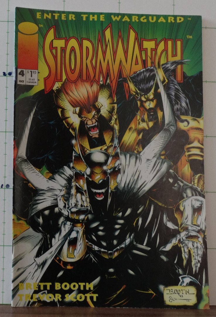 Booth, Brett - Scott, Trevor - Choi, Brandon - Ruffner, Sean - Stormwatch - 4 oct - enter the warguard