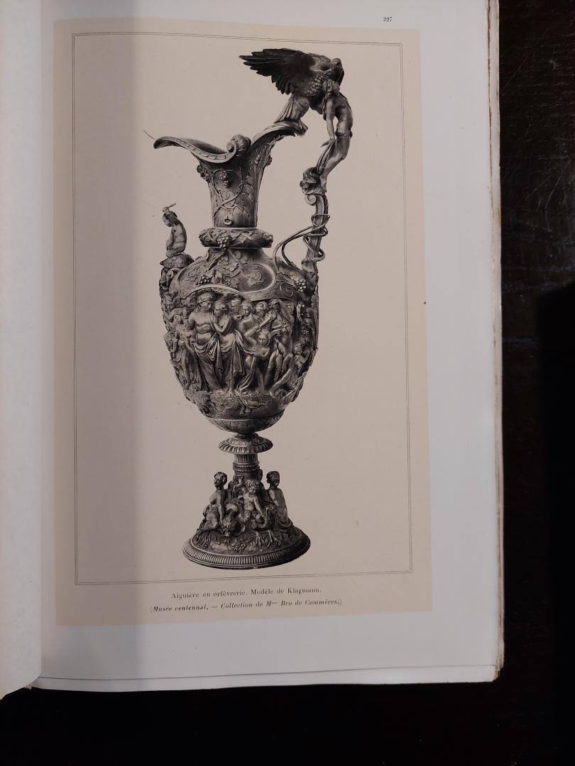 Bouilhet , Henri - L Orfevrerie Francaise aux XVIII & XIX siecles, livre deuxieme premiere periode 1800-1860