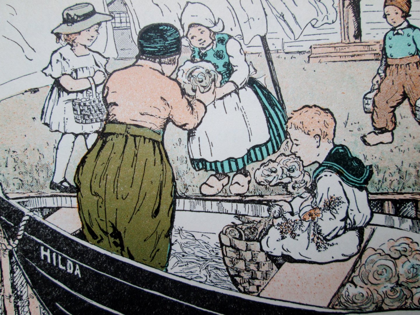 Emma Gertrude Olmstead and Emma Grant , illustrated by Val Tracewell and Dorothy Jackson - Ned and Nan in Holland