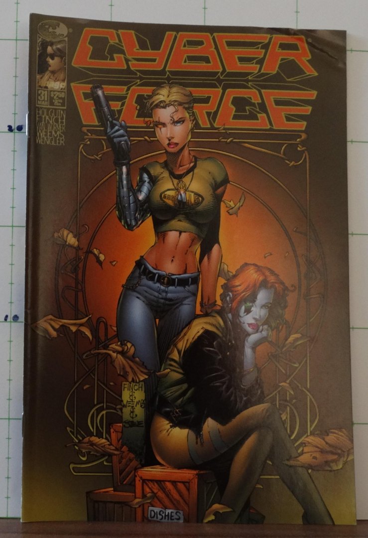 Finch, David - Holguin, Brian - Wormer, Kirk van - Cyberforce, 31 mar