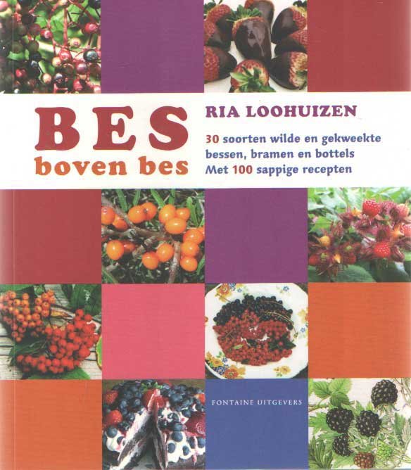 Loohuizen, Ria - Bes boven bes. 30 soorten wilde en gekweekte bessen, bramen en bottels. Met 100 sappige recepten