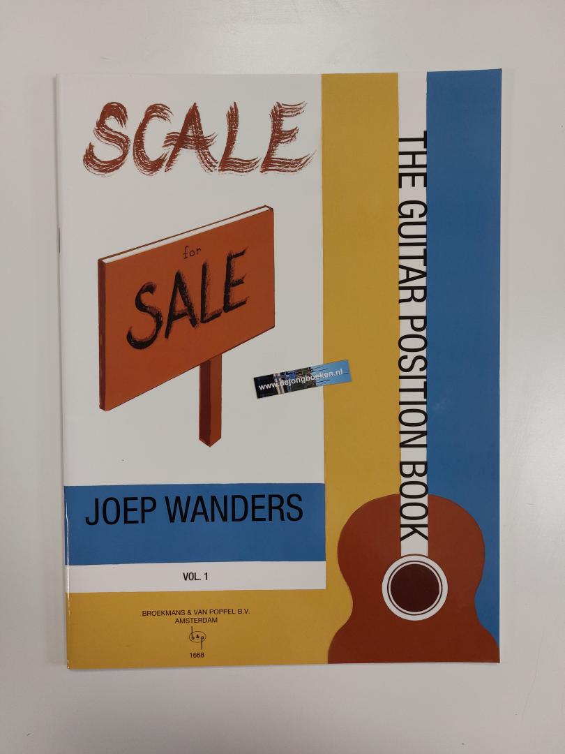Joep Wanders - Scale for sale The guitar position book vol.1 Joep Wanders