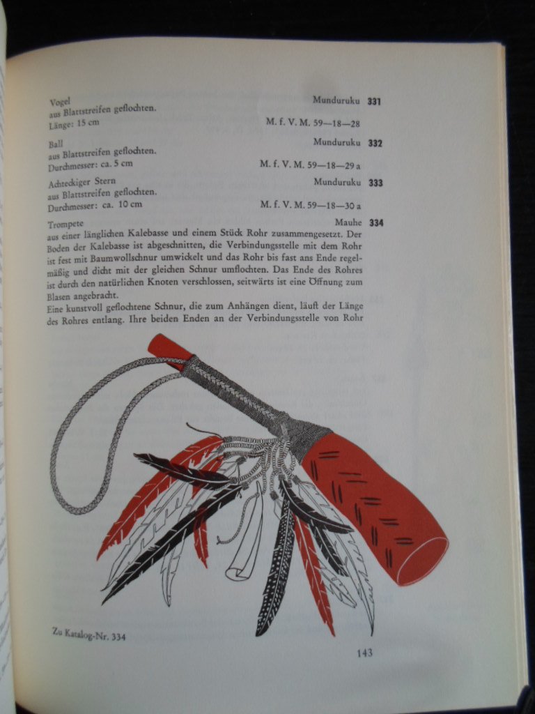 Lommel, Andreas, Ed. - Indianer von Amazonas, Kunst und Handwerk der Indianer des tropischen Südamerika