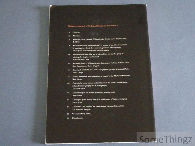 John Payne and Jacqueline Macnaughtan. - Melbourne Journal of Technical Studies in Art. Volume 2: Underdrawing.