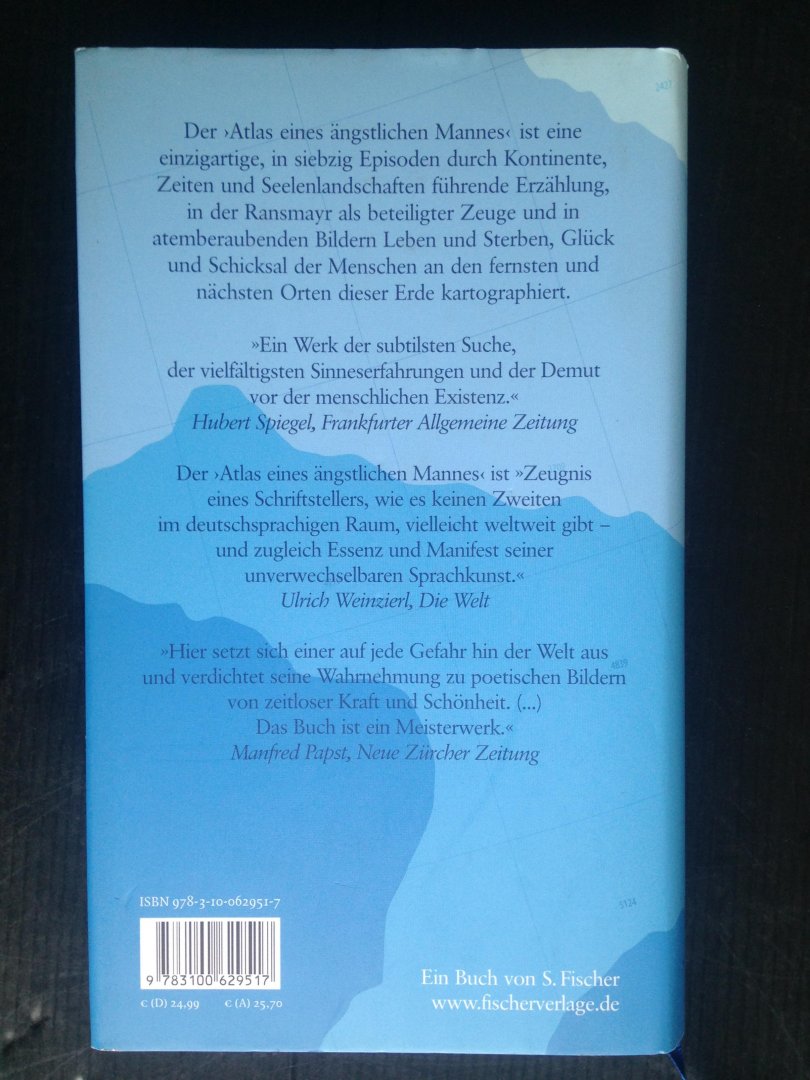 Ransmayr, Christoph - Atlas eines ängstlichen Mannes
