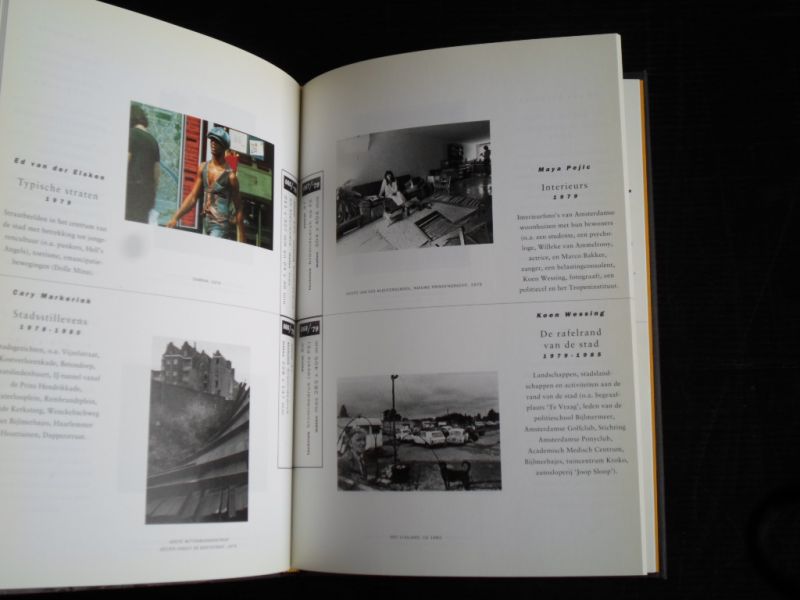 Tex ea, Ursula den - Foto's voor de stad '72-'91 & Foto's voor de stad '89-' 91, dubbelboek, Amsterdamse documentaire foto-opdrachten