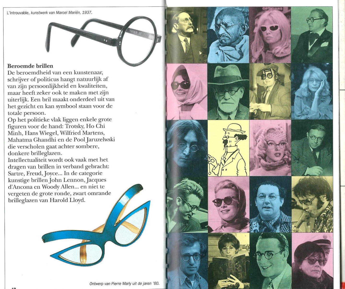 Girard, Sylvie - De bril : zijn voorlopers, functie en het modeverschijnsel