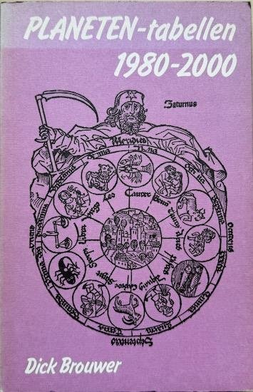 Brouwer, Dick - PLANETEN-TABELLEN  1980 - 2000.
