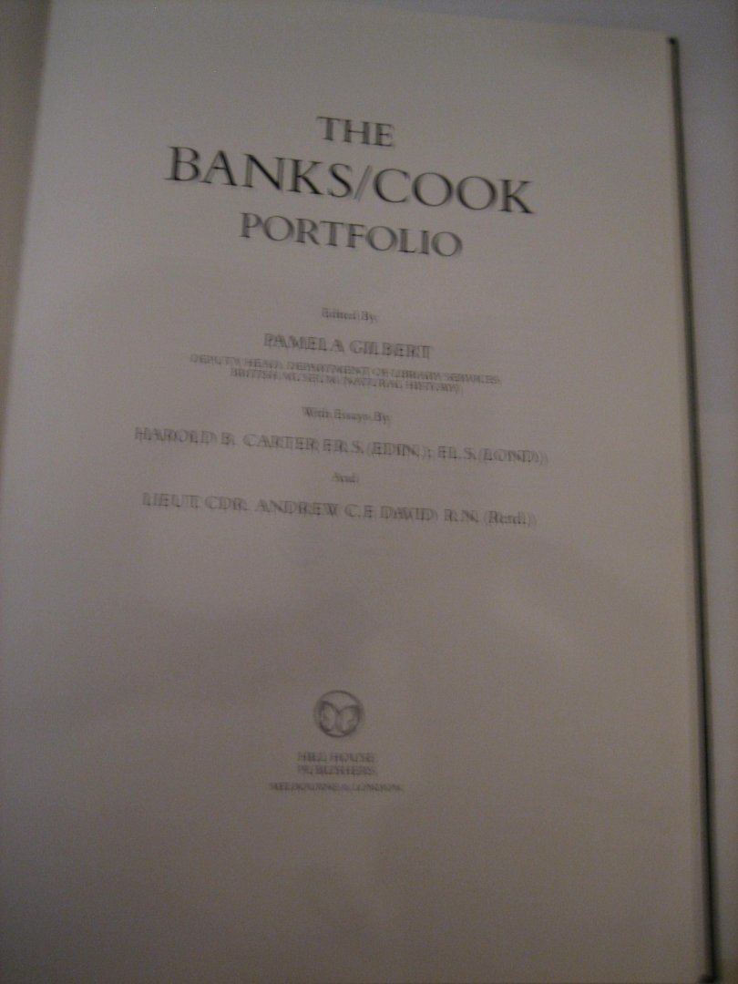 P.Gilbert - The Banks/Cook Portfolio