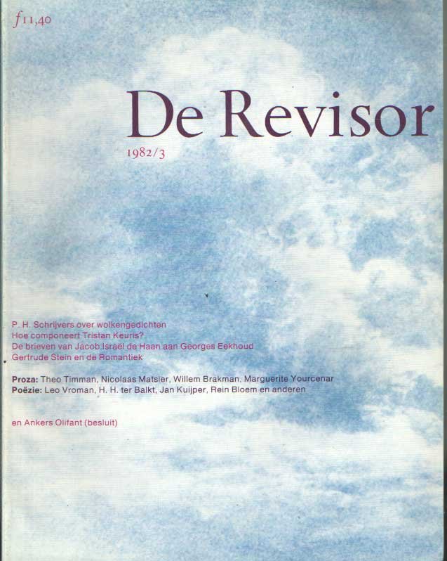 Buuren, Maarten e.a. (red.) - De Revisor. Tweemaandelijks tijdschrift. Negende jaargang, 1982/3