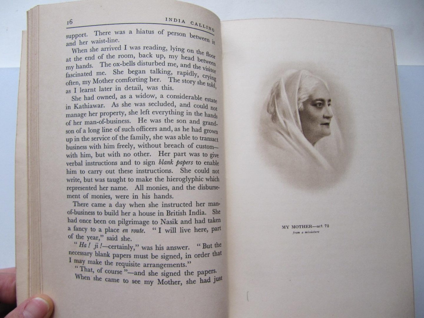  - India Calling - the memories of Cornelia Sorabji