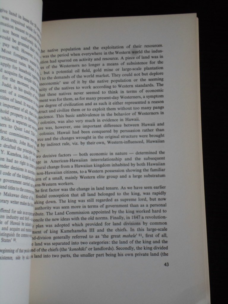 Wittermans-Pino, E. - Inter-ethnic relations in a plural society [Hawai], proefschrift