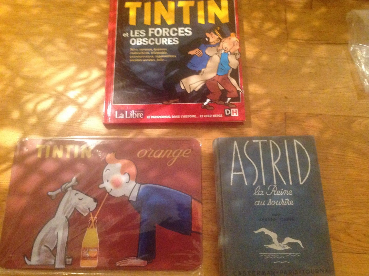 Hergé - Tintin et les Forces Obscures ... met twee extra's