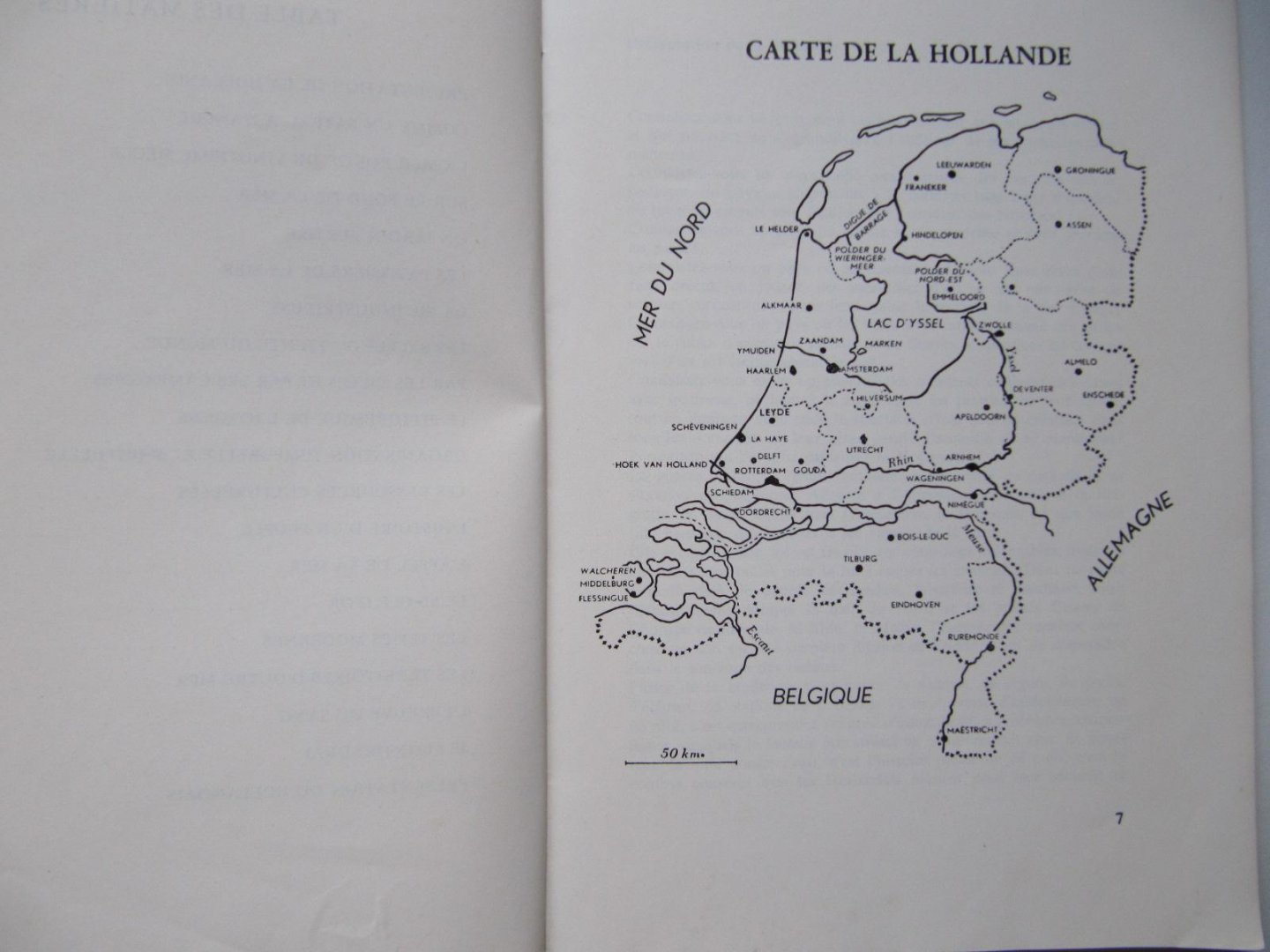 Sadi de Gorter - Presentation de la HOLLANDE