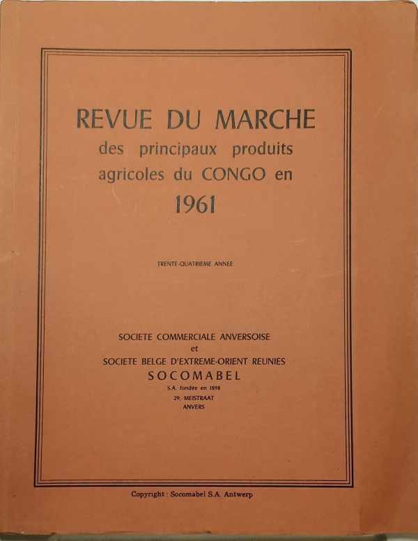 SOCOMABEL - Revue du Marché en 1961